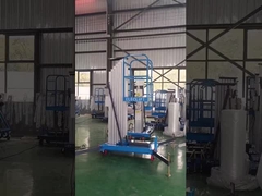 Aluminiumliftplattform sicherer selbstfahrender Einmannlift mit Überlastschutz